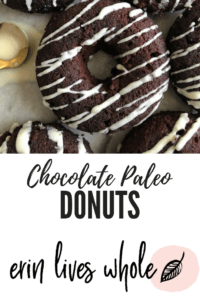 paleo chocolate donuts