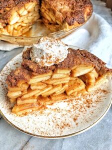Gluten Free Apple Crumble Pie