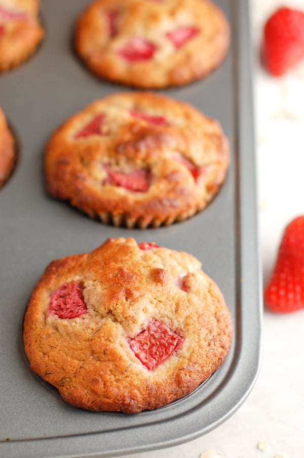 muffins in a tray