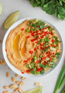 Thai Peanut Hummus
