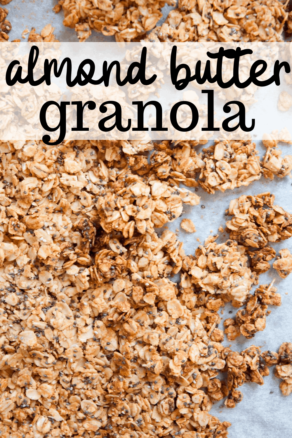 almond butter granola