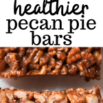 healthier pecan pie bars