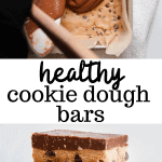 healthy cookie dough bars