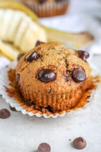 Healthy Banana Bread Muffins