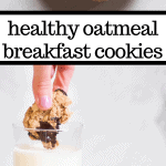 healthy oatmeal breakfast cookies