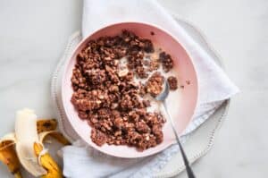 Chocolate Peanut Butter Granola