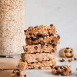 stack of granola bars