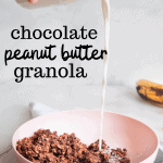 chocolate peanut butter granola
