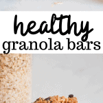 healthy granola bars