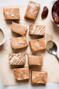 Tahini Freezer Fudge