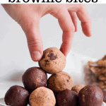 healthy brownie bites