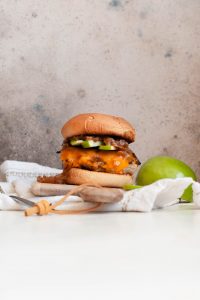 Fall Apple Turkey Burgers