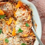 cheesy sweet potato gratin