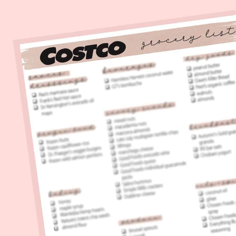 My Grocery List Printables Archives - Erin Lives Whole