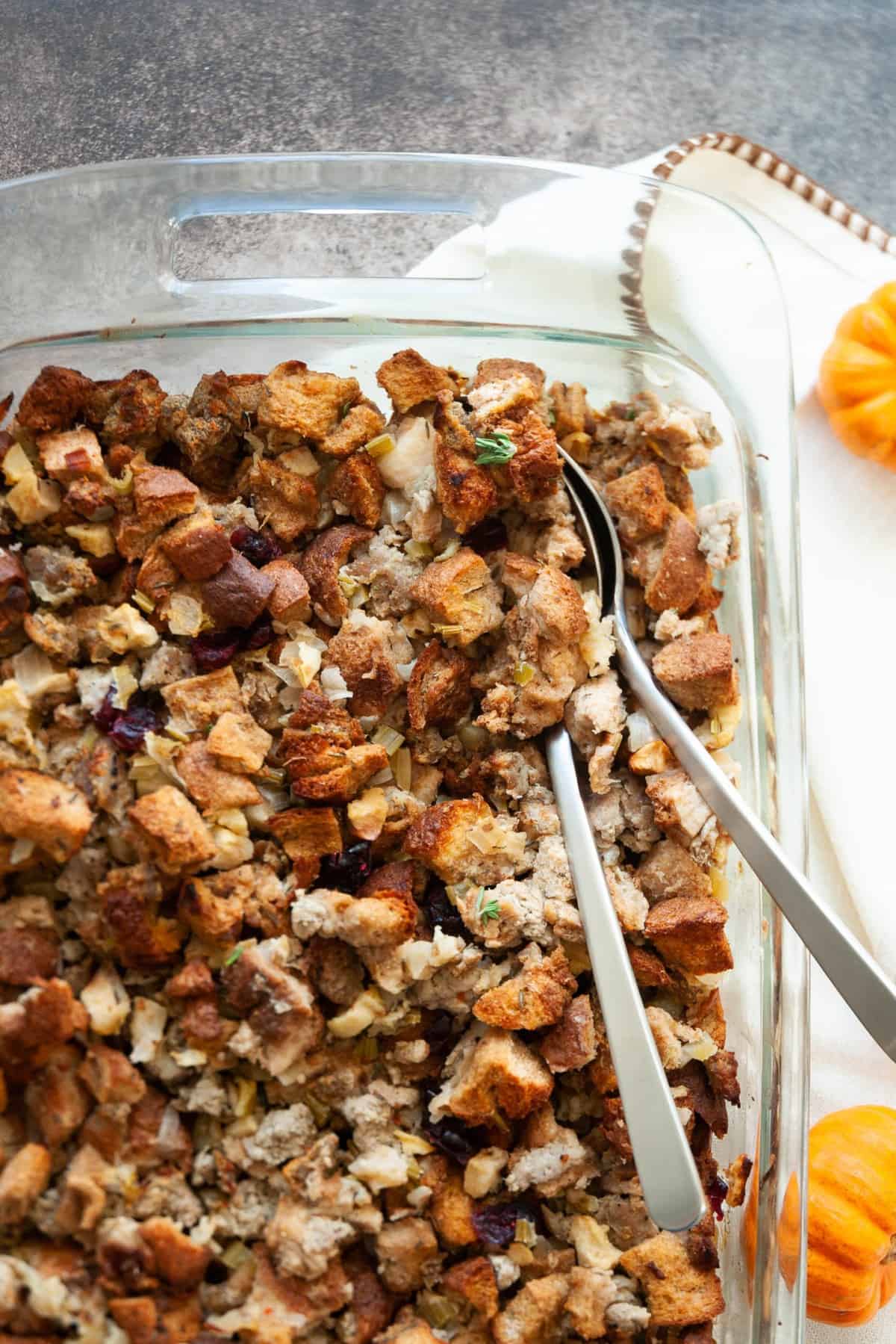 chicken apple sausage stuffing
