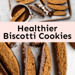 healthier biscotti cookies