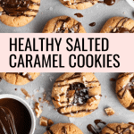 healthy salted caramel cookies