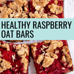 raspberry oat bars