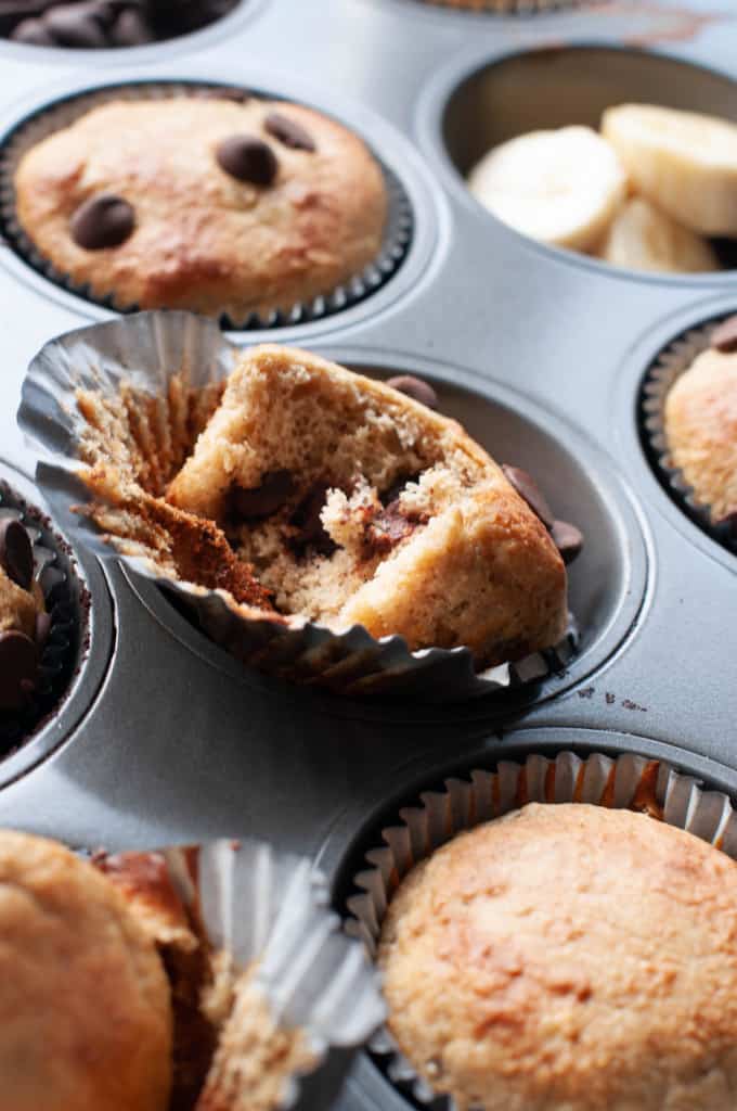 protein muffins in tin