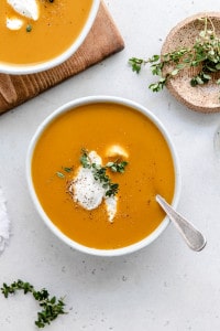 Butternut Squash Soup (Vegan, Dairy-free)