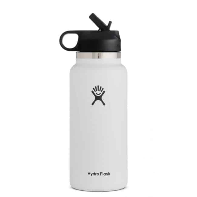 hydroflask in white