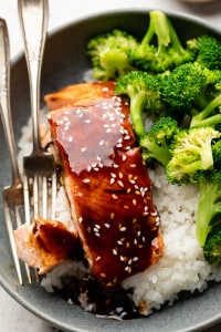 Healthy Teriyaki Salmon