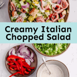 creamy italian chopped salad