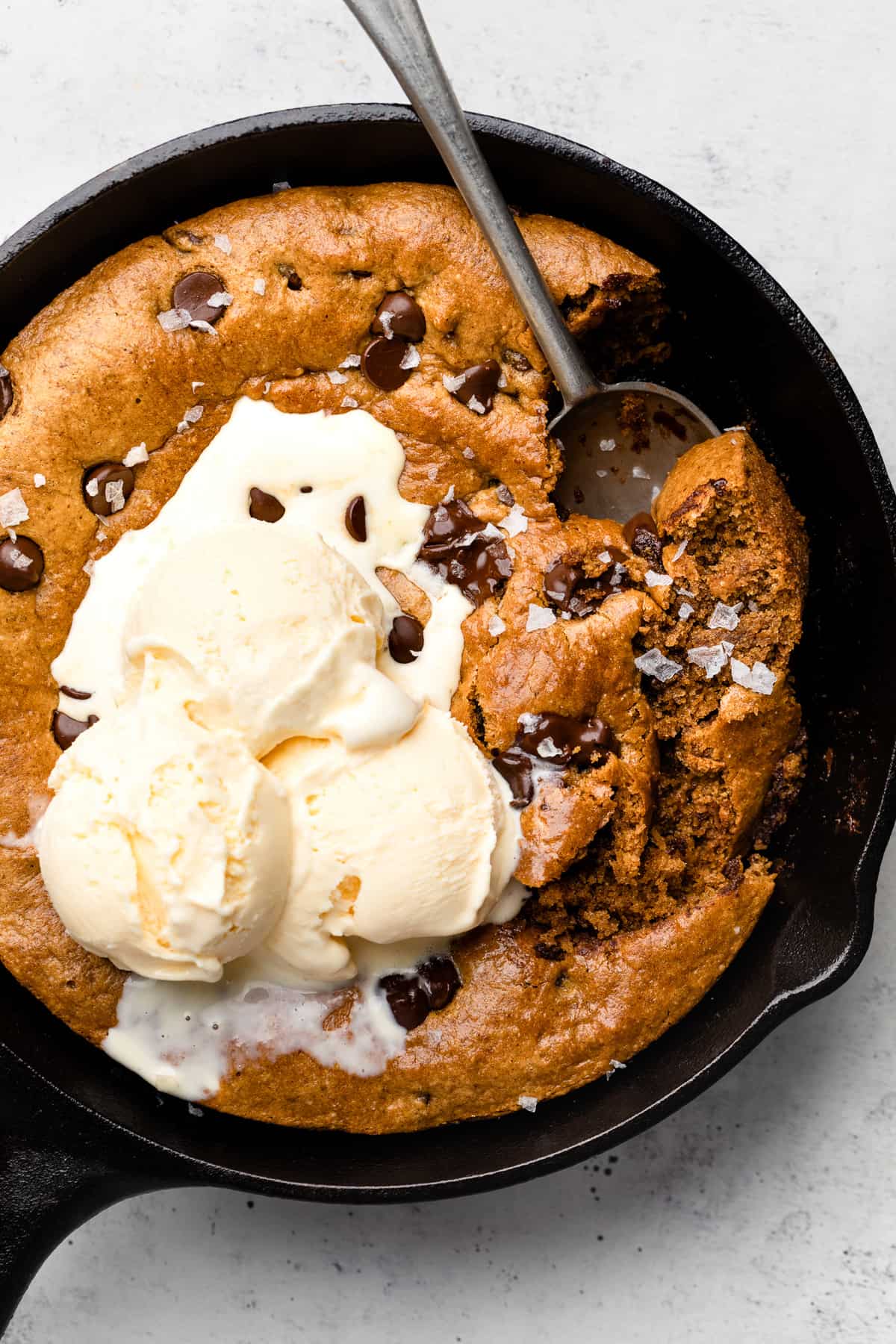 Healthy Cookie Skillet - Erin Lives Whole