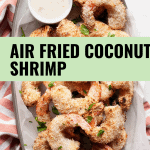 air fried coconut shrimp