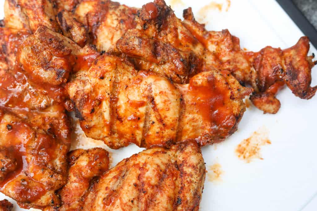 bbq grilled chicken thighs