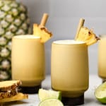 homemade pina colada