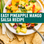 Easy Pineapple Mango Salsa Recipe