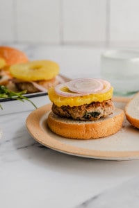 Easy Pineapple Turkey Burgers