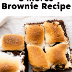 Healthy S'mores Brownie Recipe