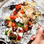 greek salmon foil packets