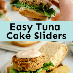 easy tuna cake sliders