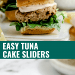 easy tuna cake sliders