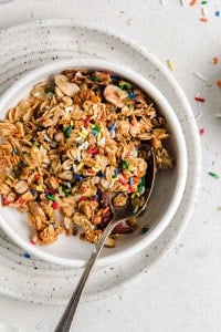 Cake Batter Granola