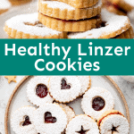 Healthy Linzer Cookies