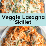 veggie lasagna skillet