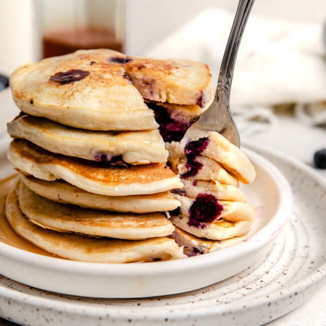 cottage cheese blueberry pancakes