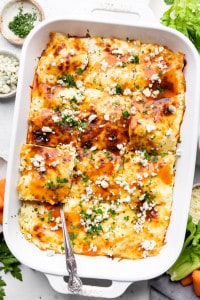 Buffalo Chicken Lasagna