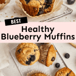 best healthy blueberry muffins