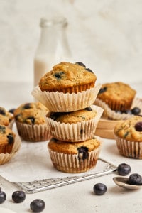 Best Healthy Blueberry Muffins