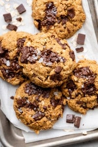 Brown Butter Oatmeal Chocolate Chip Cookies