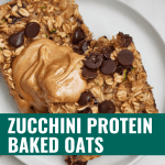 Zucchini Protein Baked Oats