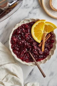 Bourbon Cranberry Sauce