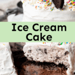 Homemade Ice Cream Cake Recipe - Erin Lives Whole