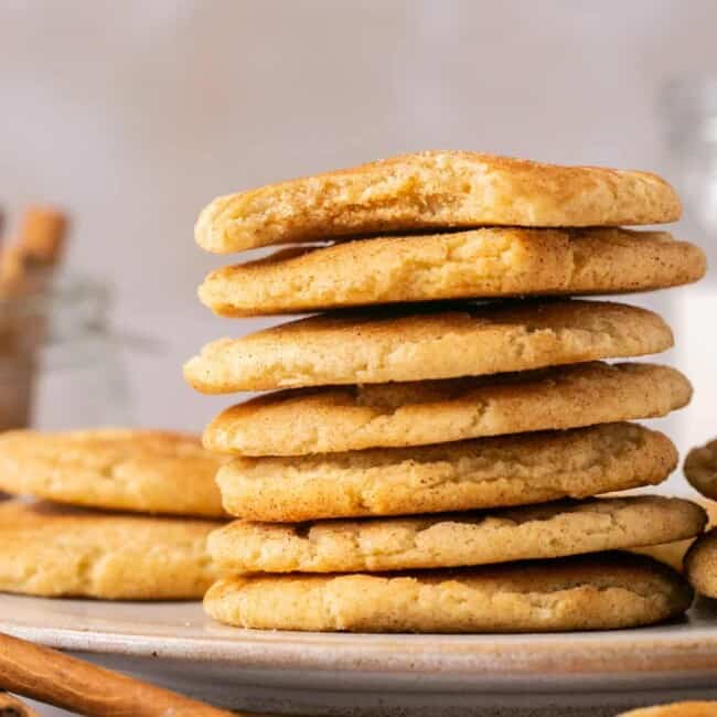 stacked snickerdoodles