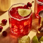 margarita with cranberries